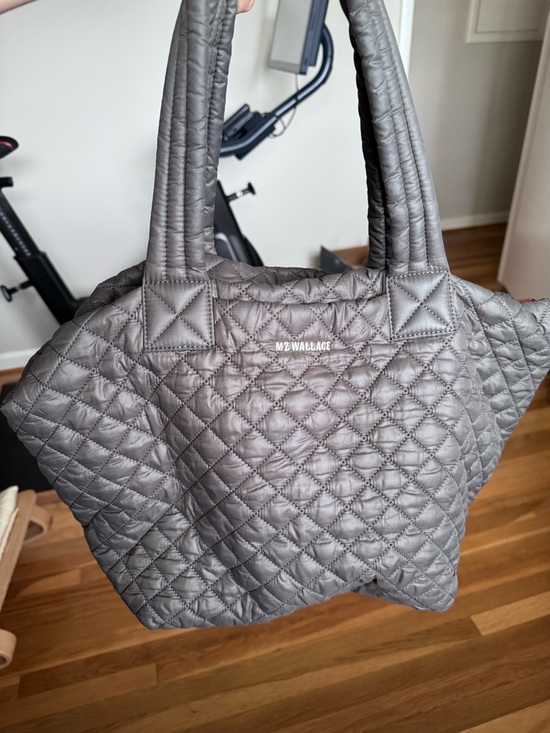 MZ Wallace Handbags - MZ Wallace Metro Large Tote in Gray